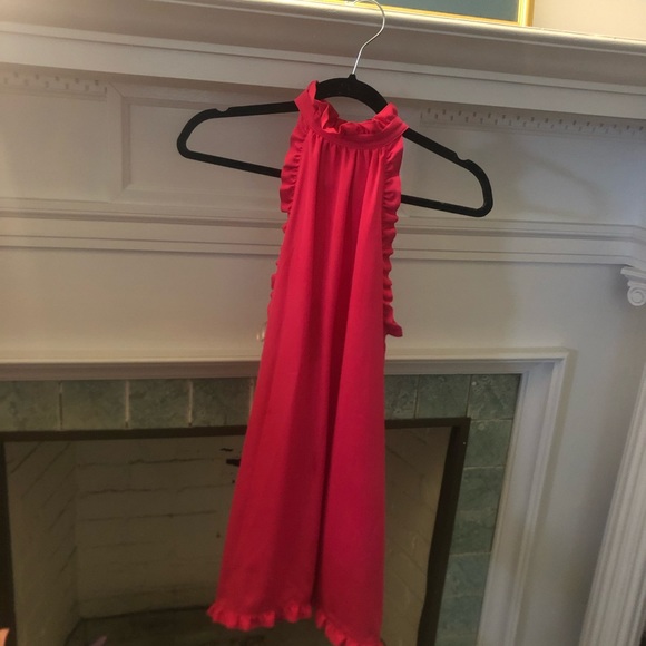Amanda Uprichard Dresses & Skirts - Amanda Uprichard high neck ruffle dress